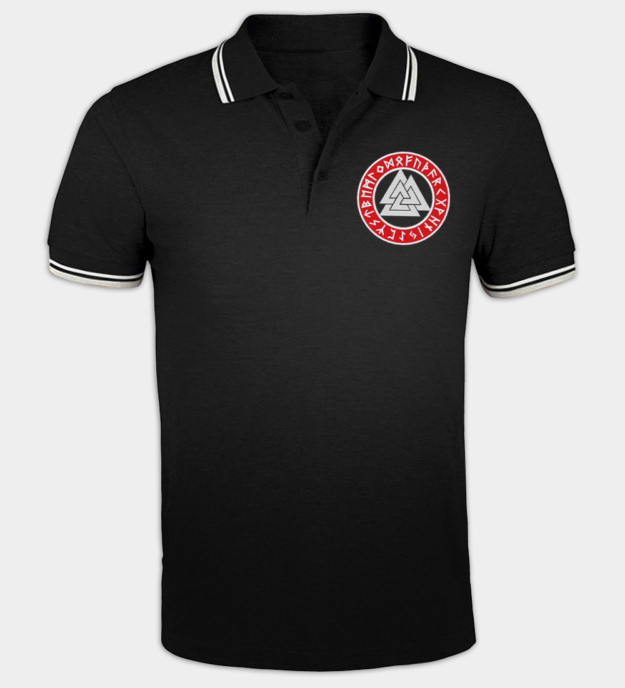 Tricou brodat Lupi lui Odin