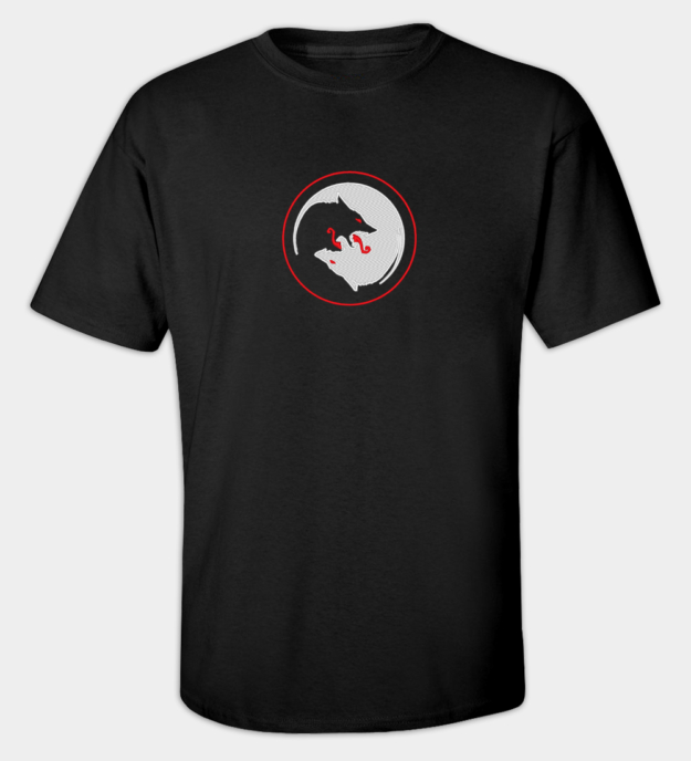 Tricou brodat Lupii lui Odin