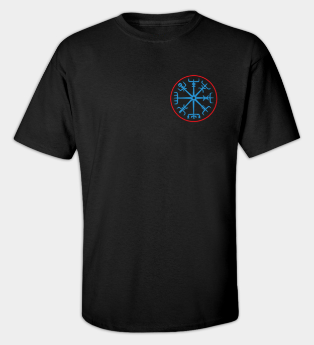 Tricou brodat Vegvisir