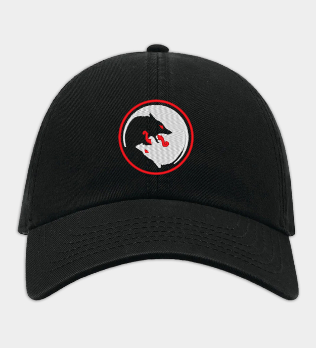 Șapcă de baseball brodată cu Lupi lui Odin
