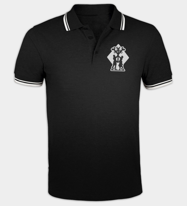 Tricou polo brodat Algiz