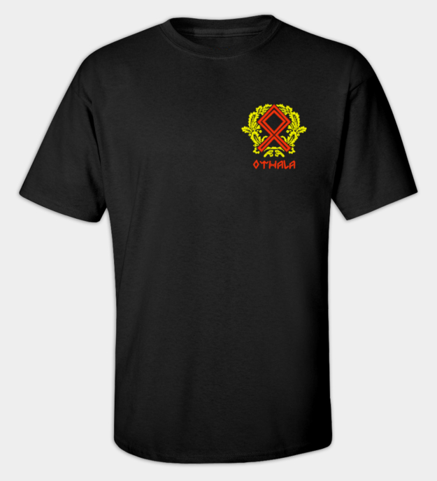 Tricou brodat Runa Othala