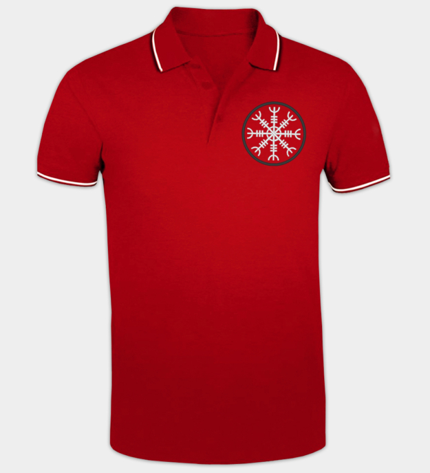 Tricou polo brodat Elmo Groazei