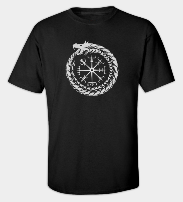 Tricou brodat Șarpele Midgard