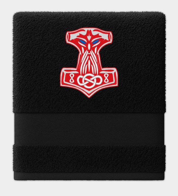 Prosop Brodat Ciocanul lui Thor Mjölnir