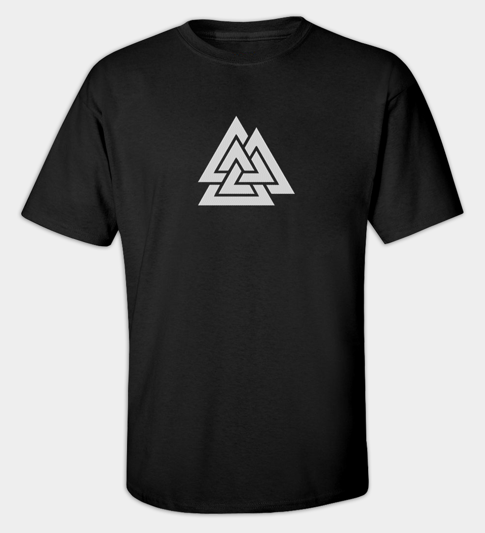 Tricou brodat Valknut Tricou brodat Valknut